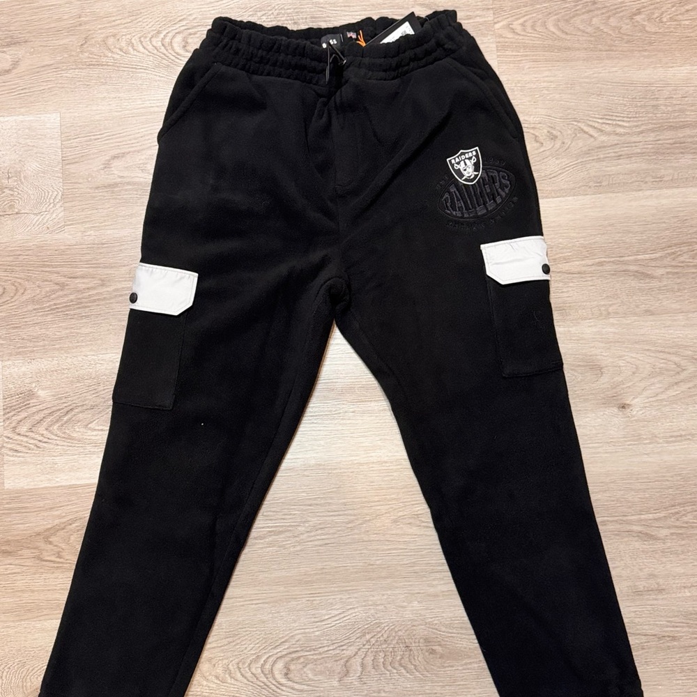 Hugo Boss BOSS X NFL Las Vegas Raiders Sack Tri-Blend Tracksuit Pants Black